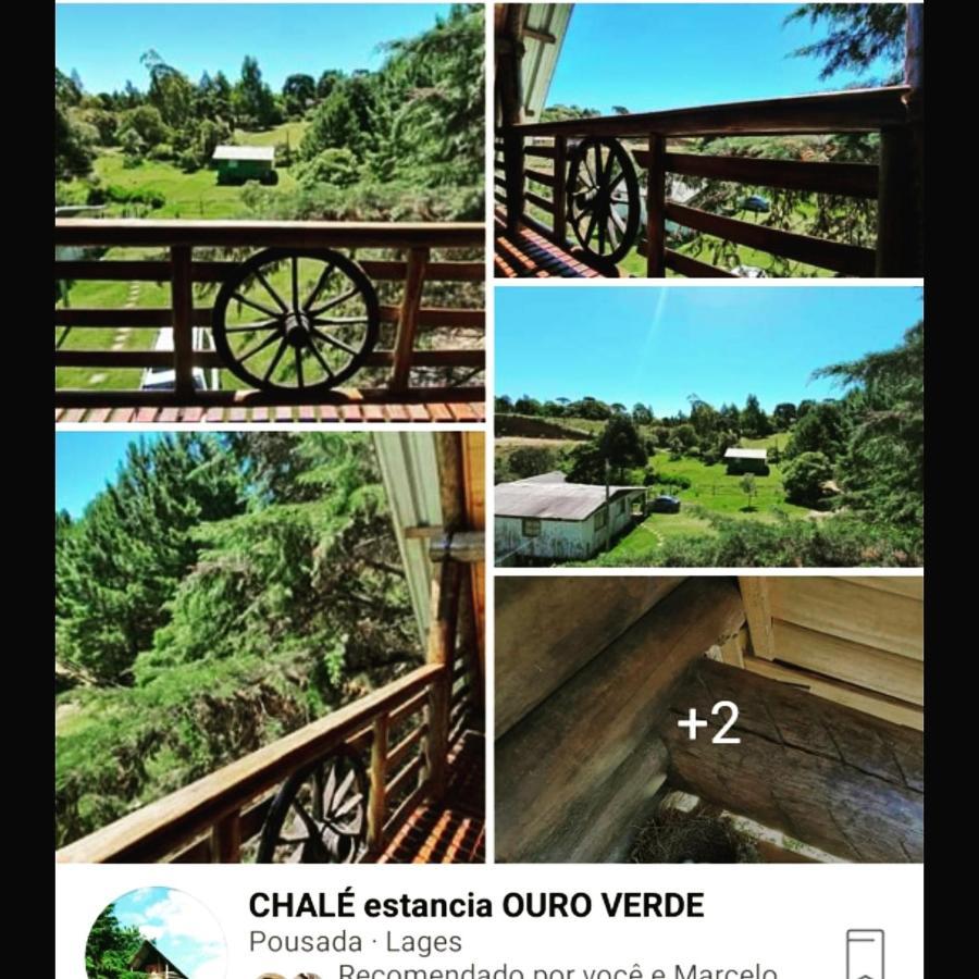 Chale Estancia Ouro Verde Lages Exteriér fotografie