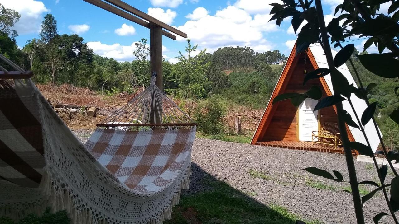 Chale Estancia Ouro Verde Lages Exteriér fotografie